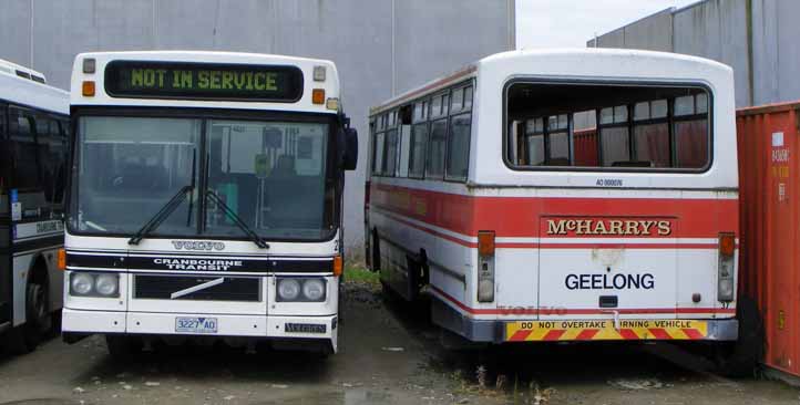 Cranbourne Volvo B10M Volgren 27 & a McHarrys bus